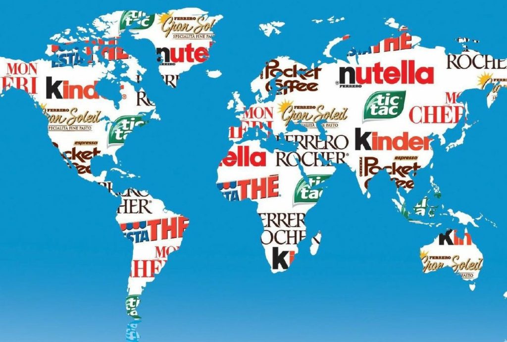 Ferrero nel mondo